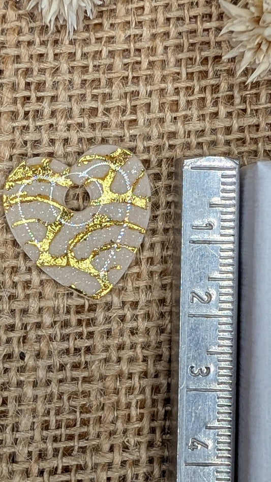 MAËLLE coeur doré taille M
