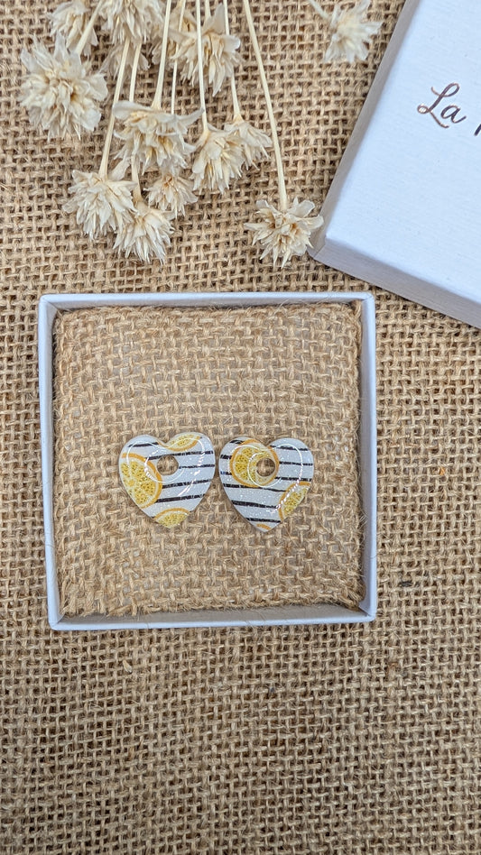 MAËLLE rayée citron taille S