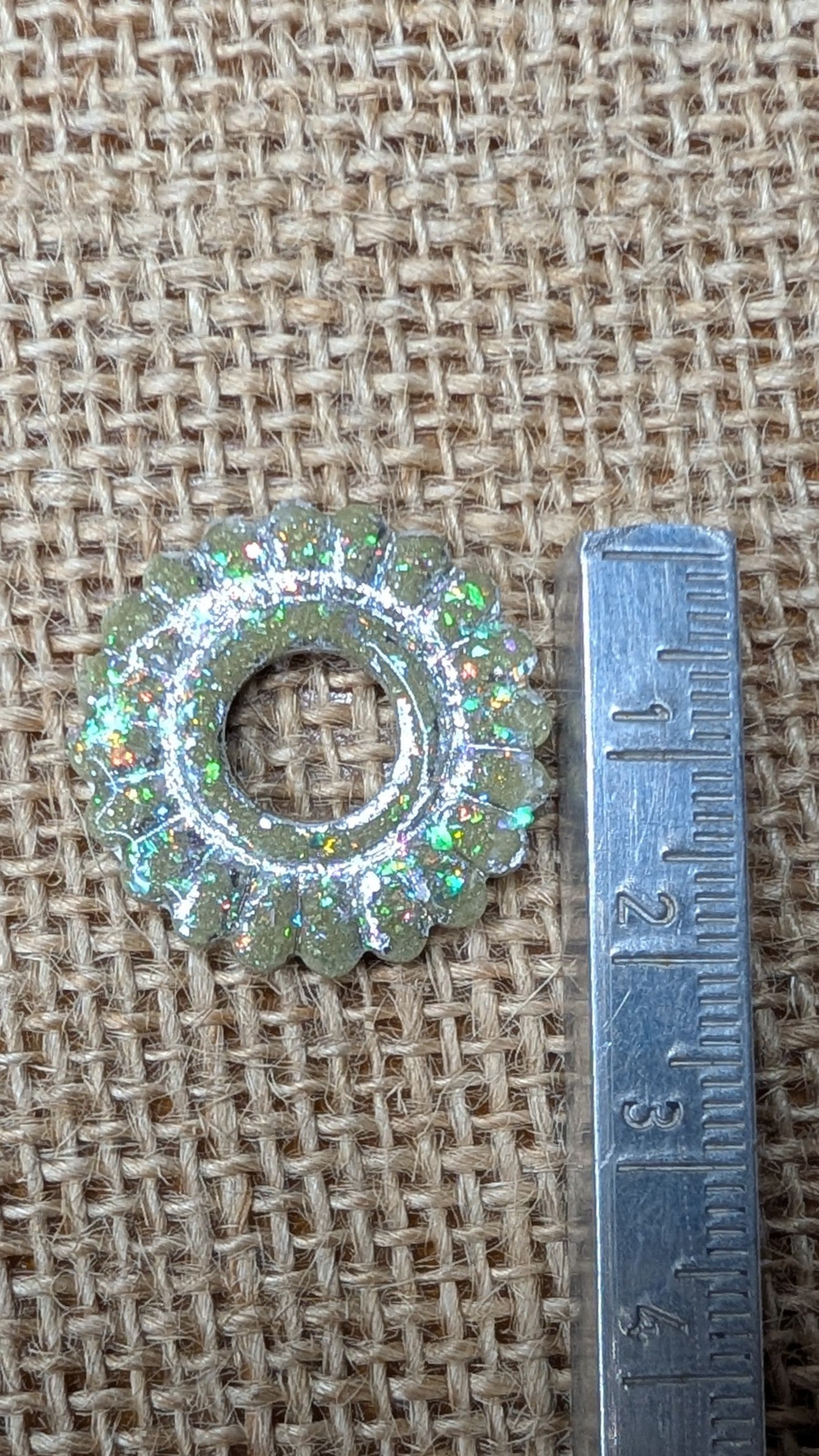 EMMA vert paillettes