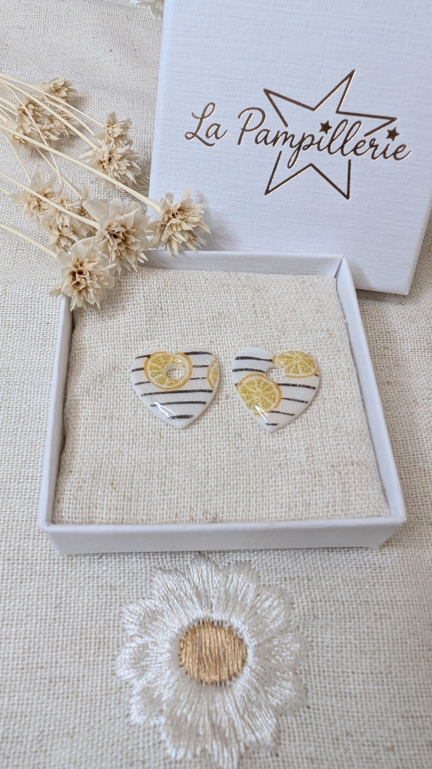 MAËLLE rayée citron taille S