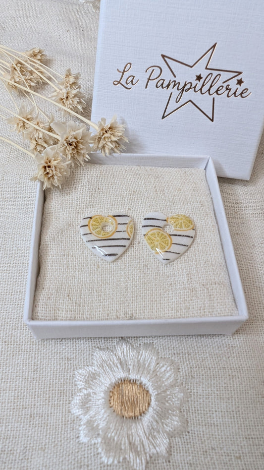 MAËLLE rayée citron taille S