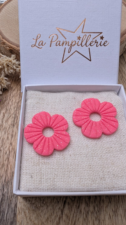 EGLANTINE rose paillettes