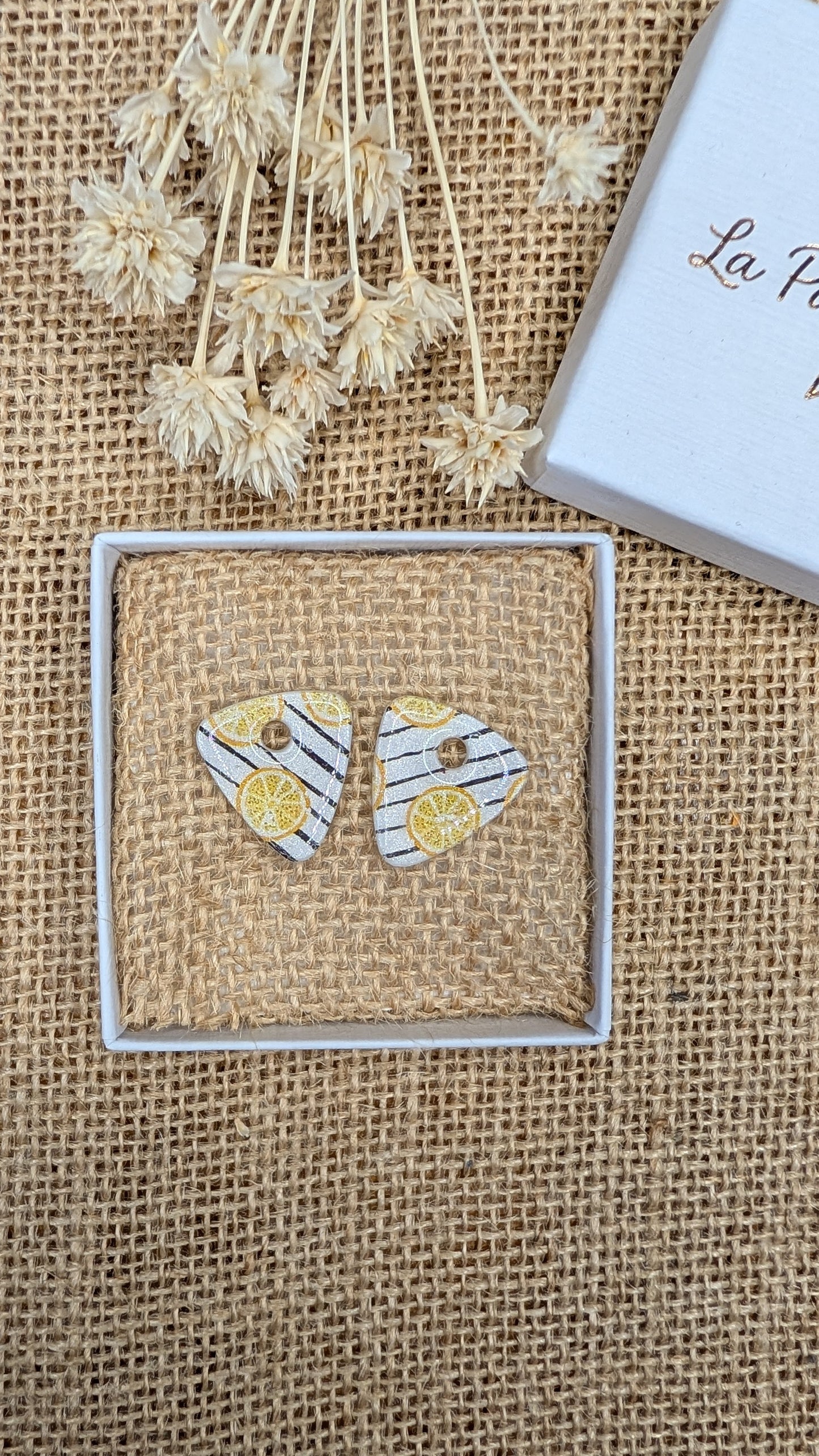 AVA rayée citrons